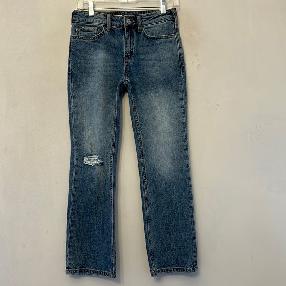 Pilcro Anthropologie distressed denim jeans Size 25 NWOT